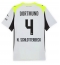 Maillot de football Réplique Borussia Dortmund Nico Schlotterbeck #4 Extérieur 2025-26 Manche Courte