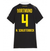 Maillot de football Réplique Borussia Dortmund Nico Schlotterbeck #4 Extérieur Femme 2026-27 Manche Courte