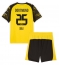 Maillot de football Réplique Borussia Dortmund Niklas Sule #25 Domicile Enfant 2025-26 Manche Courte (+ Pantalon court)