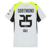 Maillot de football Réplique Borussia Dortmund Niklas Sule #25 Extérieur Femme 2025-26 Manche Courte