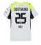 Maillot de football Réplique Borussia Dortmund Niklas Sule #25 Extérieur Femme 2025-26 Manche Courte