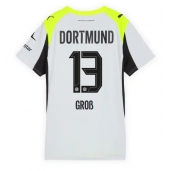 Maillot de football Réplique Borussia Dortmund Pascal Gross #13 Extérieur Femme 2025-26 Manche Courte