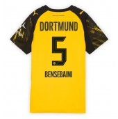 Maillot de football Réplique Borussia Dortmund Ramy Bensebaini #5 Domicile Femme 2025-26 Manche Courte