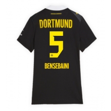 Maillot de football Réplique Borussia Dortmund Ramy Bensebaini #5 Extérieur Femme 2026-27 Manche Courte