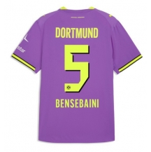 Maillot de football Réplique Borussia Dortmund Ramy Bensebaini #5 Troisième 2026-27 Manche Courte