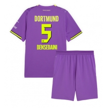 Maillot de football Réplique Borussia Dortmund Ramy Bensebaini #5 Troisième Enfant 2026-27 Manche Courte (+ Pantalon court)