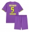 Maillot de football Réplique Borussia Dortmund Ramy Bensebaini #5 Troisième Enfant 2026-27 Manche Courte (+ Pantalon court)