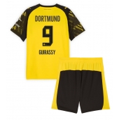 Maillot de football Réplique Borussia Dortmund Serhou Guirassy #9 Domicile Enfant 2025-26 Manche Courte (+ Pantalon court)