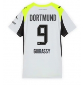 Maillot de football Réplique Borussia Dortmund Serhou Guirassy #9 Extérieur Femme 2025-26 Manche Courte