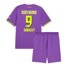 Maillot de football Réplique Borussia Dortmund Serhou Guirassy #9 Troisième Enfant 2026-27 Manche Courte (+ Pantalon court)