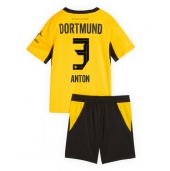 Maillot de football Réplique Borussia Dortmund Waldemar Anton #3 Domicile Enfant 2026-27 Manche Courte (+ Pantalon court)