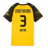 Maillot de football Réplique Borussia Dortmund Waldemar Anton #3 Domicile Femme 2025-26 Manche Courte
