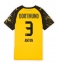 Maillot de football Réplique Borussia Dortmund Waldemar Anton #3 Domicile Femme 2025-26 Manche Courte
