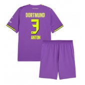 Maillot de football Réplique Borussia Dortmund Waldemar Anton #3 Troisième Enfant 2026-27 Manche Courte (+ Pantalon court)