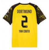 Maillot de football Réplique Borussia Dortmund Yan Couto #2 Domicile 2025-26 Manche Courte