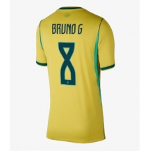 Maillot de football Réplique Brazil Bruno Guimaraes #8 Domicile Femme Mondial 2026 Manche Courte