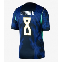 Maillot de football Réplique Brazil Bruno Guimaraes #8 Extérieur Mondial 2026 Manche Courte