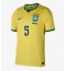 Maillot de football Réplique Brazil Casemiro #5 Domicile Mondial 2026 Manche Courte