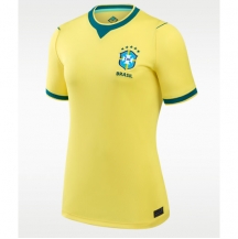 Maillot de football Réplique Brazil Domicile Femme Mondial 2026 Manche Courte