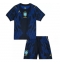 Maillot de football Réplique Brazil Extérieur Enfant Mondial 2026 Manche Courte (+ Pantalon court)