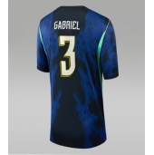 Maillot de football Réplique Brazil Gabriel Magalhaes #3 Extérieur Femme Mondial 2026 Manche Courte