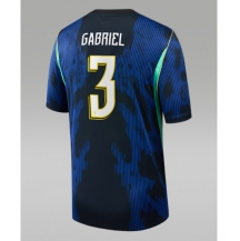 Maillot de football Réplique Brazil Gabriel Magalhaes #3 Extérieur Mondial 2026 Manche Courte