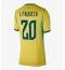 Maillot de football Réplique Brazil Lucas Paqueta #20 Domicile Femme Mondial 2026 Manche Courte