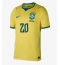 Maillot de football Réplique Brazil Lucas Paqueta #20 Domicile Mondial 2026 Manche Courte