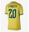 Maillot de football Réplique Brazil Lucas Paqueta #20 Domicile Mondial 2026 Manche Courte