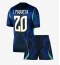 Maillot de football Réplique Brazil Lucas Paqueta #20 Extérieur Enfant Mondial 2026 Manche Courte (+ Pantalon court)