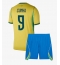 Maillot de football Réplique Brazil Matheus Cunha #9 Domicile Enfant Mondial 2026 Manche Courte (+ Pantalon court)