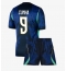 Maillot de football Réplique Brazil Matheus Cunha #9 Extérieur Enfant Mondial 2026 Manche Courte (+ Pantalon court)