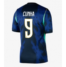 Maillot de football Réplique Brazil Matheus Cunha #9 Extérieur Mondial 2026 Manche Courte