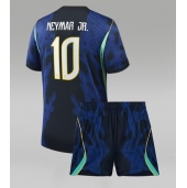 Maillot de football Réplique Brazil Neymar Jr #10 Extérieur Enfant Mondial 2026 Manche Courte (+ Pantalon court)