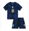 Maillot de football Réplique Brazil Vinicius Junior #10 Extérieur Enfant Mondial 2026 Manche Courte (+ Pantalon court)