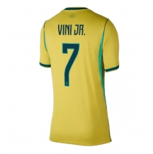 Maillot de football Réplique Brazil Vinicius Junior #7 Domicile Femme Mondial 2026 Manche Courte