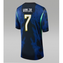Maillot de football Réplique Brazil Vinicius Junior #7 Extérieur Femme Mondial 2026 Manche Courte
