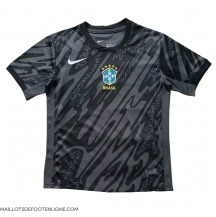 Maillot de football Réplique Brésil Gardien de but Extérieur Copa America 2024 Manche Courte