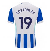 Maillot de football Réplique Brighton Charalampos Kostoulas #19 Domicile 2025-26 Manche Courte