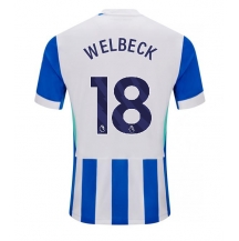 Maillot de football Réplique Brighton Danny Welbeck #18 Domicile 2025-26 Manche Courte