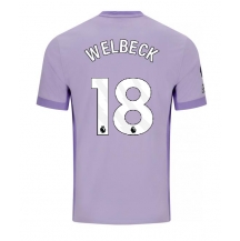 Maillot de football Réplique Brighton Danny Welbeck #18 Extérieur 2025-26 Manche Courte