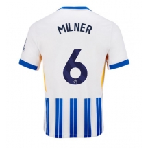 Maillot de football Réplique Brighton James Milner #6 Domicile 2024-25 Manche Courte