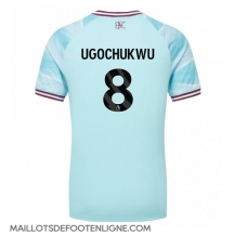 Maillot de football Réplique Burnley Lesley Ugochukwu #8 Extérieur 2025-26 Manche Courte