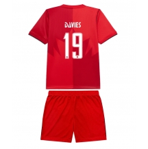 Maillot de football Réplique Canada Alphonso Davies #19 Domicile Enfant Mondial 2026 Manche Courte (+ Pantalon court)