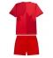 Maillot de football Réplique Canada Domicile Enfant Mondial 2026 Manche Courte (+ Pantalon court)