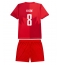 Maillot de football Réplique Canada Ismael Kone #8 Domicile Enfant Mondial 2026 Manche Courte (+ Pantalon court)