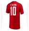 Maillot de football Réplique Canada Jonathan David #10 Domicile Femme Mondial 2026 Manche Courte