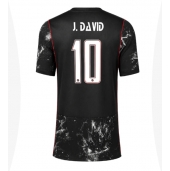 Maillot de football Réplique Canada Jonathan David #10 Extérieur Femme Mondial 2026 Manche Courte