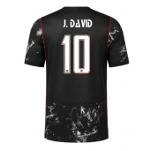 Maillot de football Réplique Canada Jonathan David #10 Extérieur Mondial 2026 Manche Courte