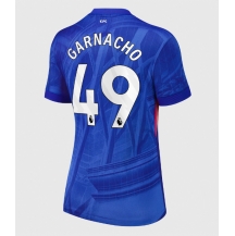 Maillot de football Réplique Chelsea Alejandro Garnacho #49 Domicile Femme 2025-26 Manche Courte